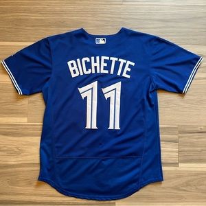 Bo Bichette #11 Majestic Toronto Blue Jays Jersey (Size M)